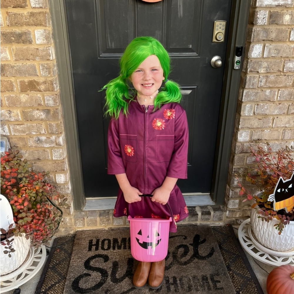 Disney Zombies Zoey Zombie Costume size 7/8 years old